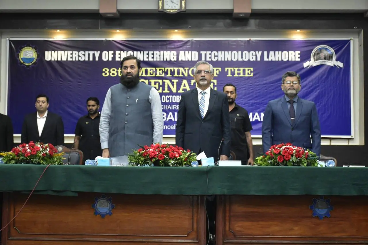 38th Senate Meeting of UET