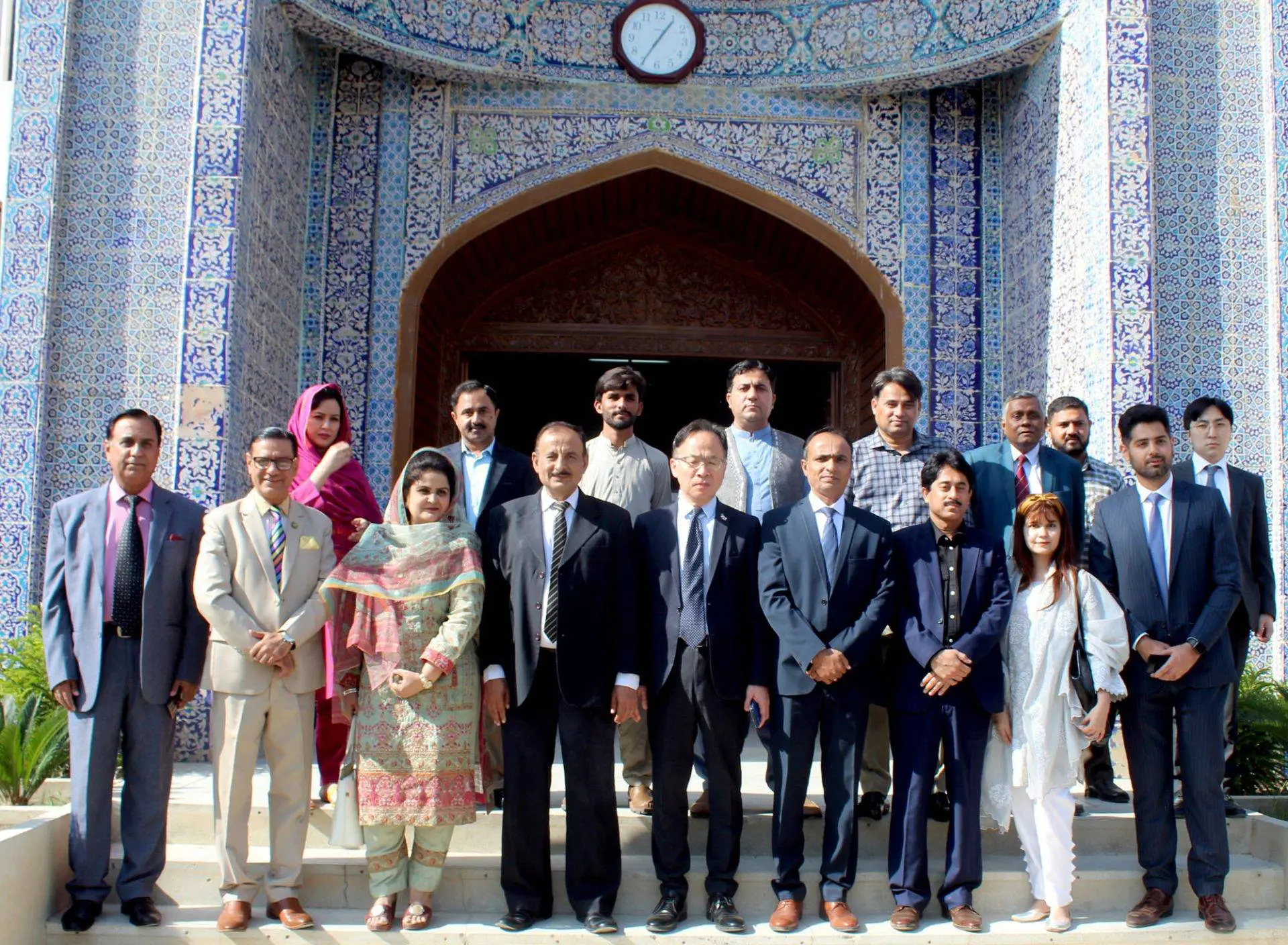 ​Korean Consul at Sindh University
