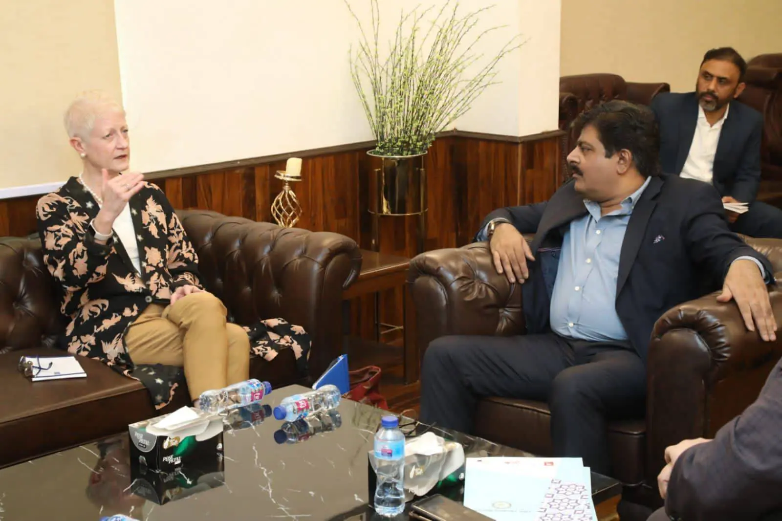 EU envoy sindh education