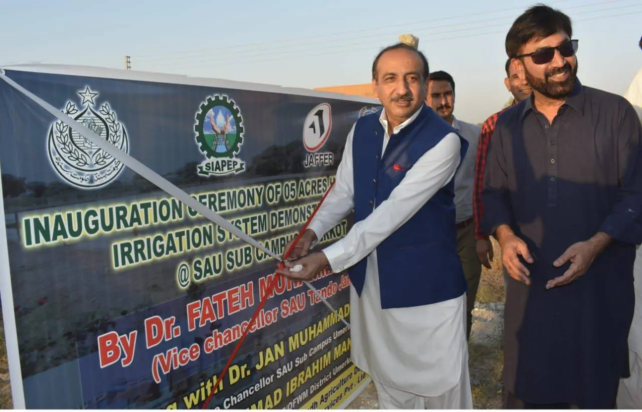 SAU High Efficiency irrigation