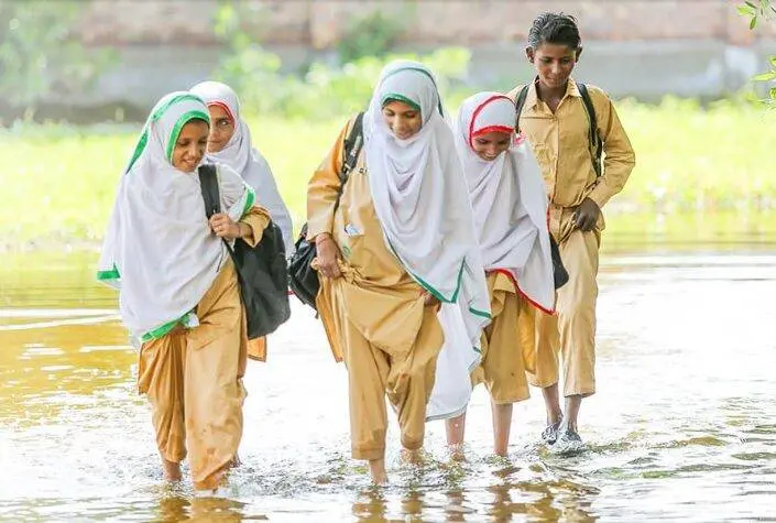 TCF flood affected children