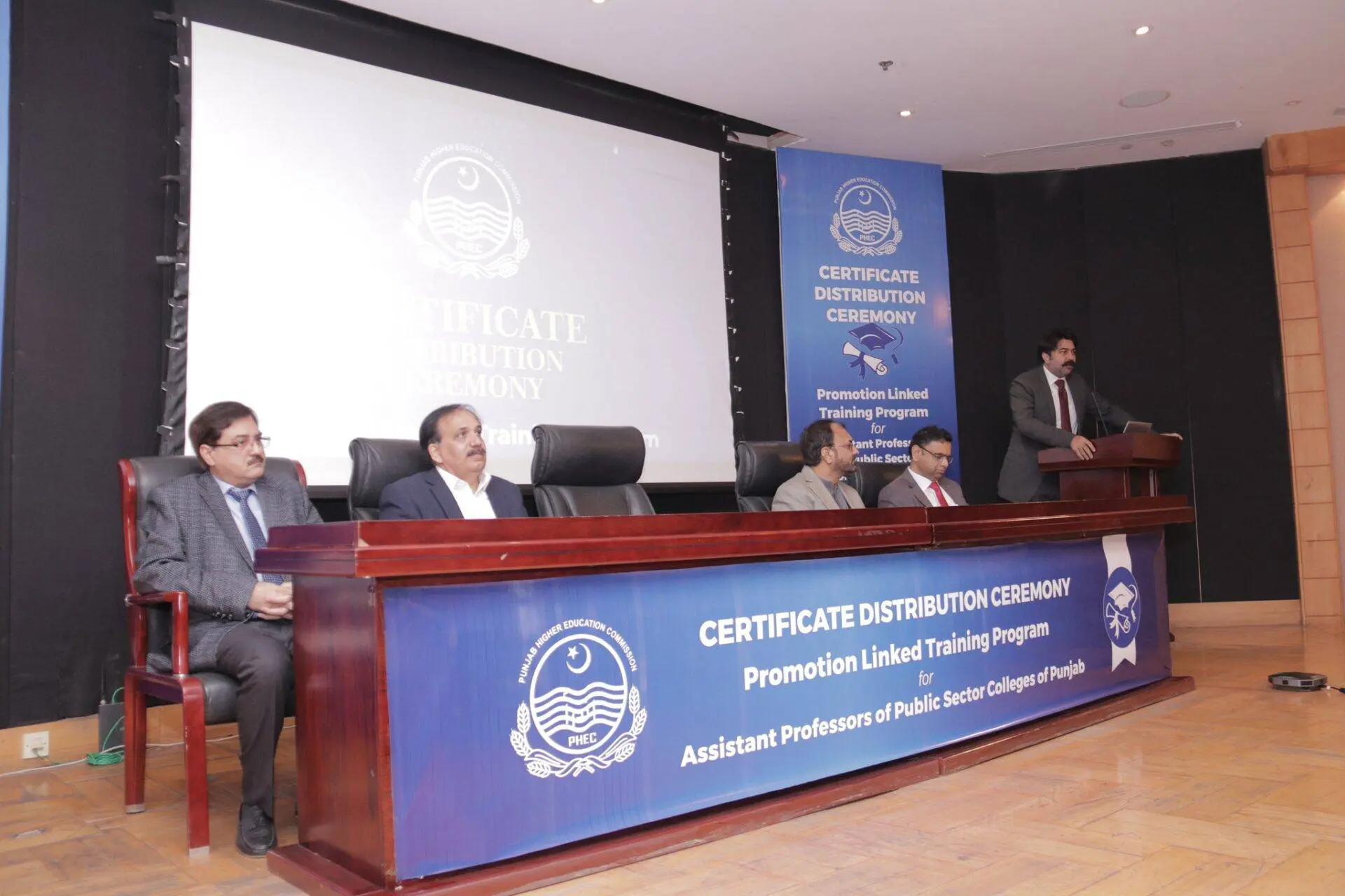 PHEC certificates distribution ceremony