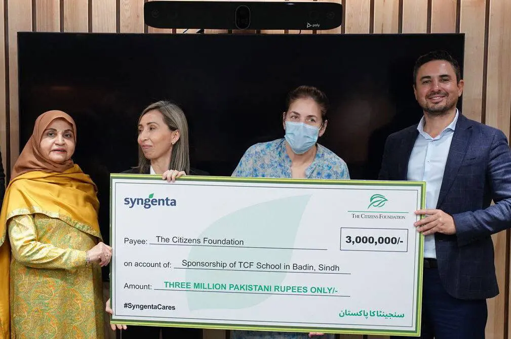 Syngenta donation to TCF