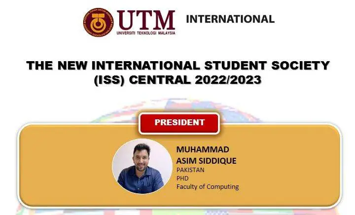 President of International Students Society