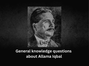 General knowledge questions about Allama Iqbal