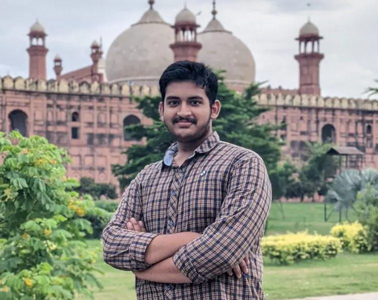 Pakistani student in ACCA exam