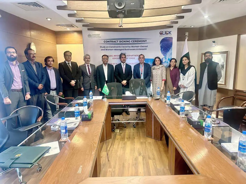 IBA Karachi and SID partnered under the CLICK project