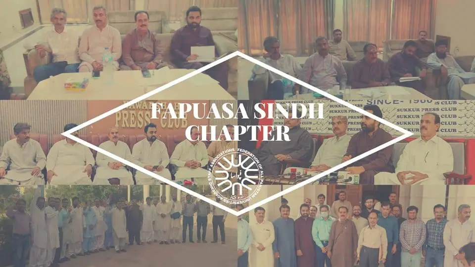 FAPUASA Sindh on redesigning of pay-scale