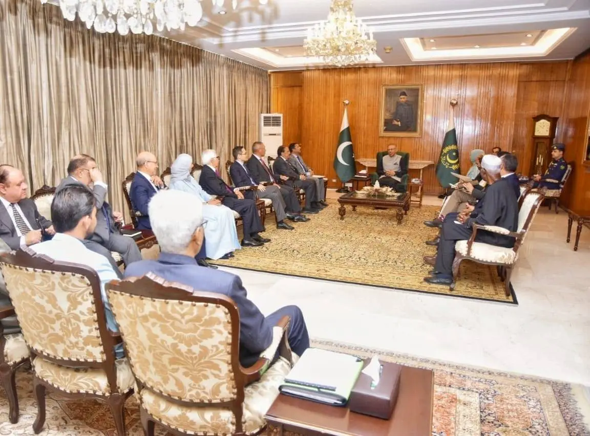 President with COMSTECH