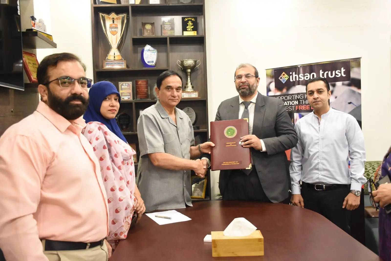 Ihsan Trust and SSUET MoU