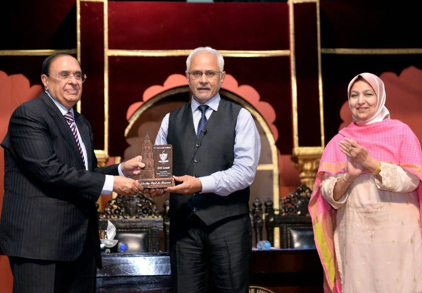 Dr Atta-Ur-Rahman at GCU