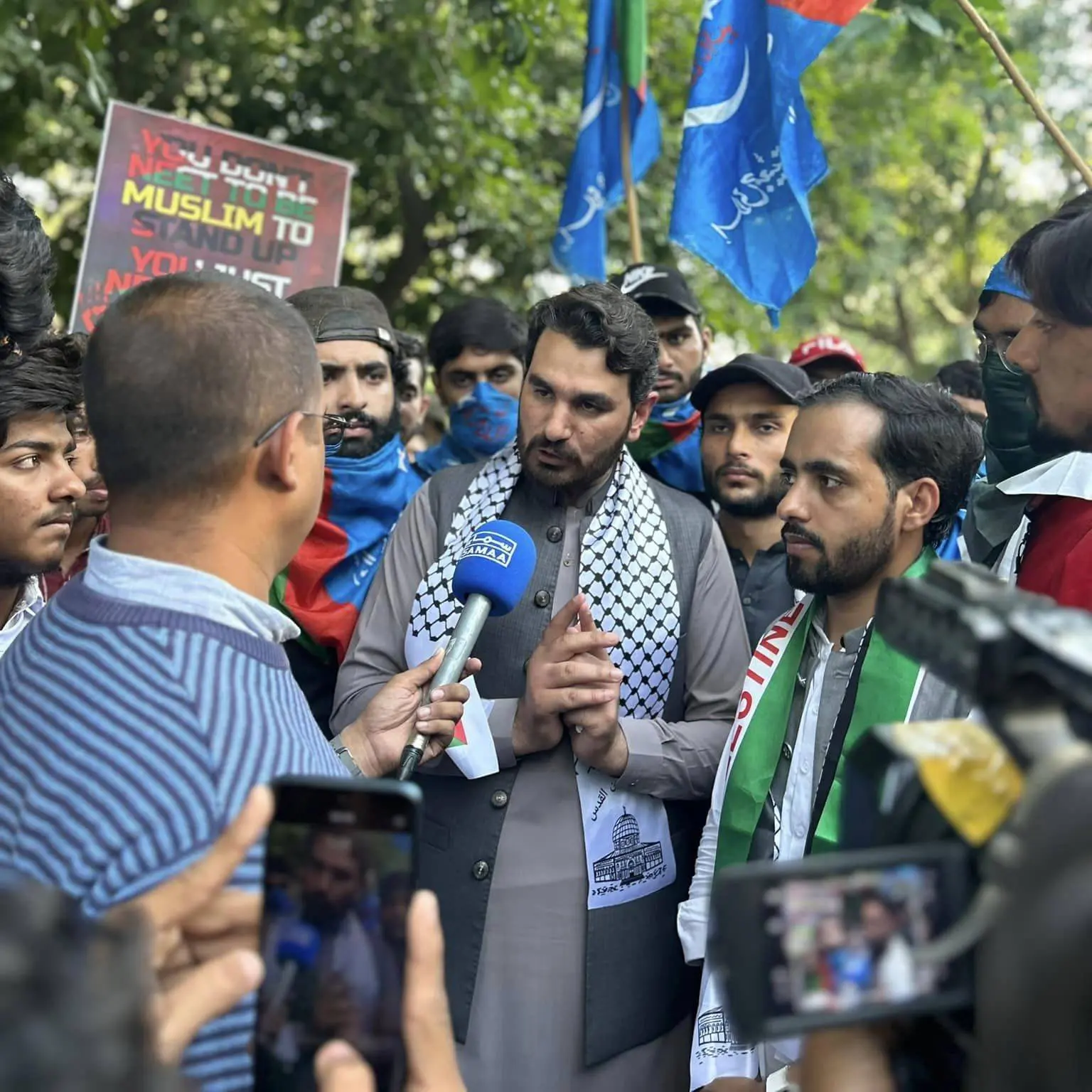 IJT in solidarity with Palestine