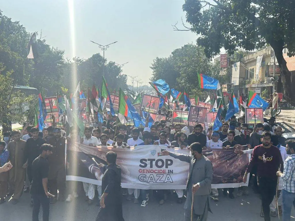 IJT in solidarity with Palestine