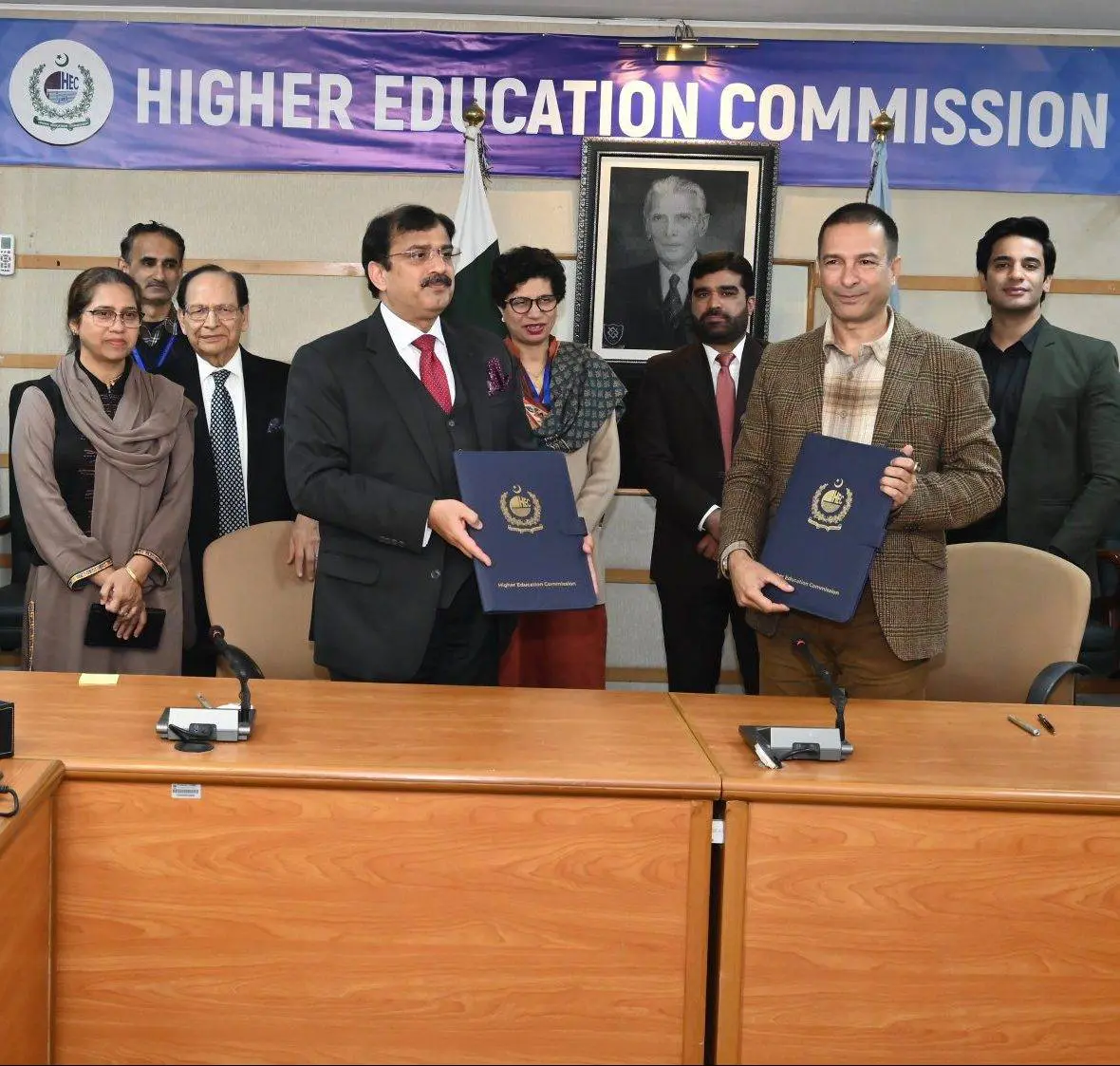 HEC and NCHR Sign MoU