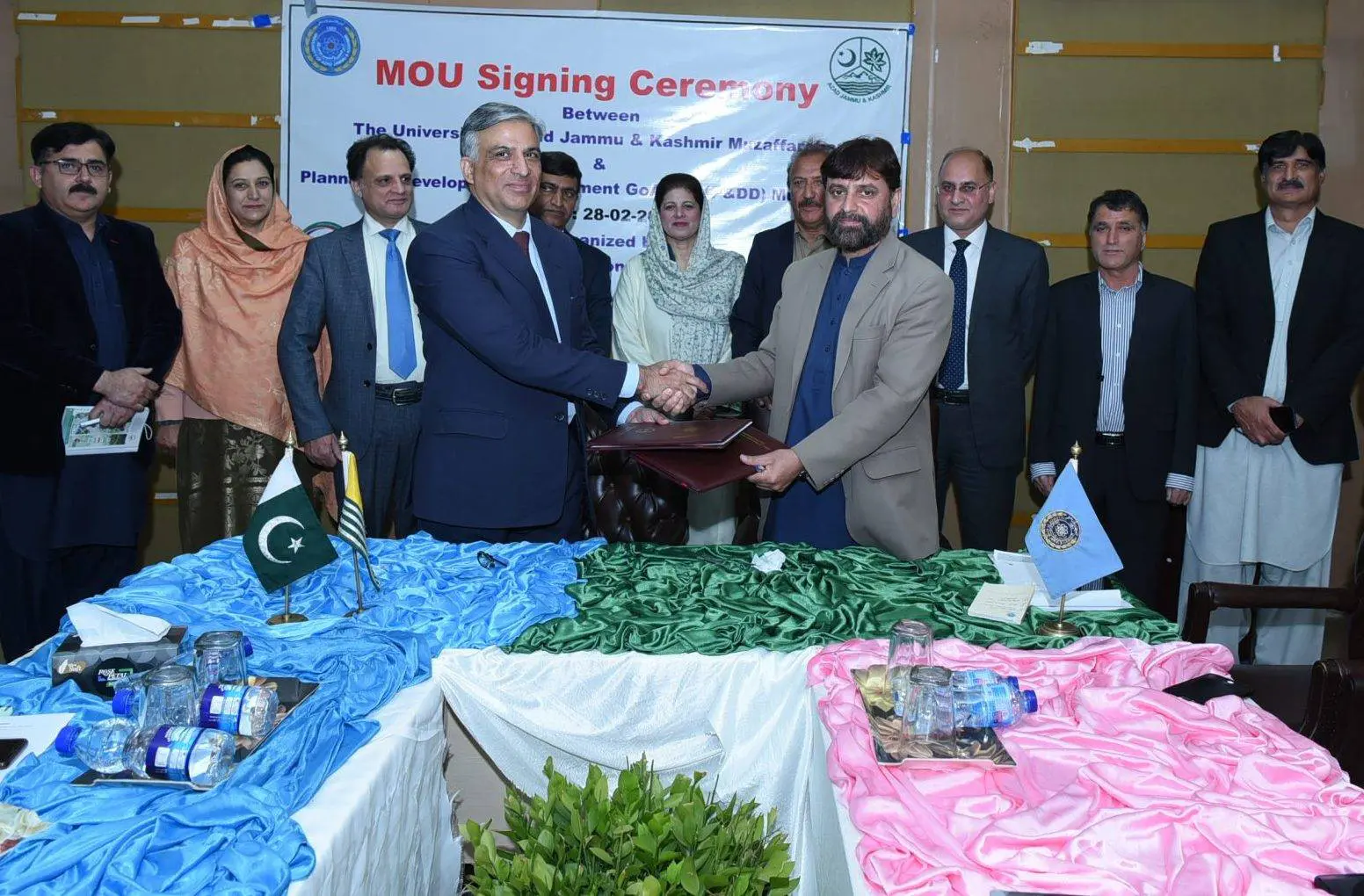 UAJK and AJK Govt sign MoU