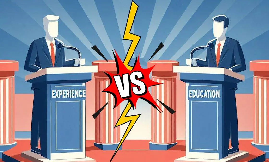 Experience vs education