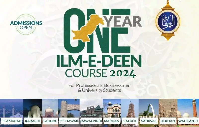 Ilm-e-Deen Course 2024 Admissions