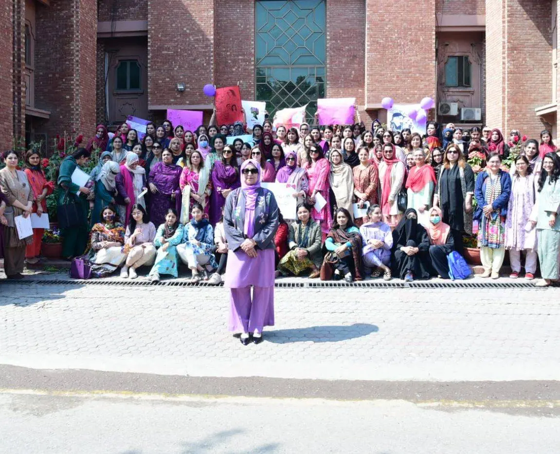 LCWU Holds Inspiring Women's Day Walk