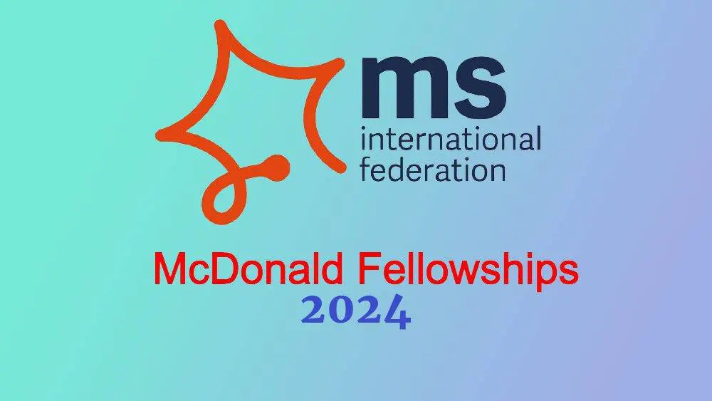 McDonald Fellowships 2024