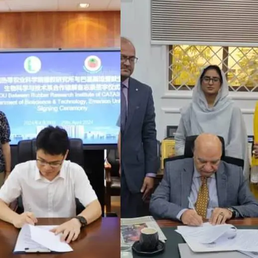 Emerson University Multan and Chinese Rubber Research Institute Forge Path of Scientific Collaboration