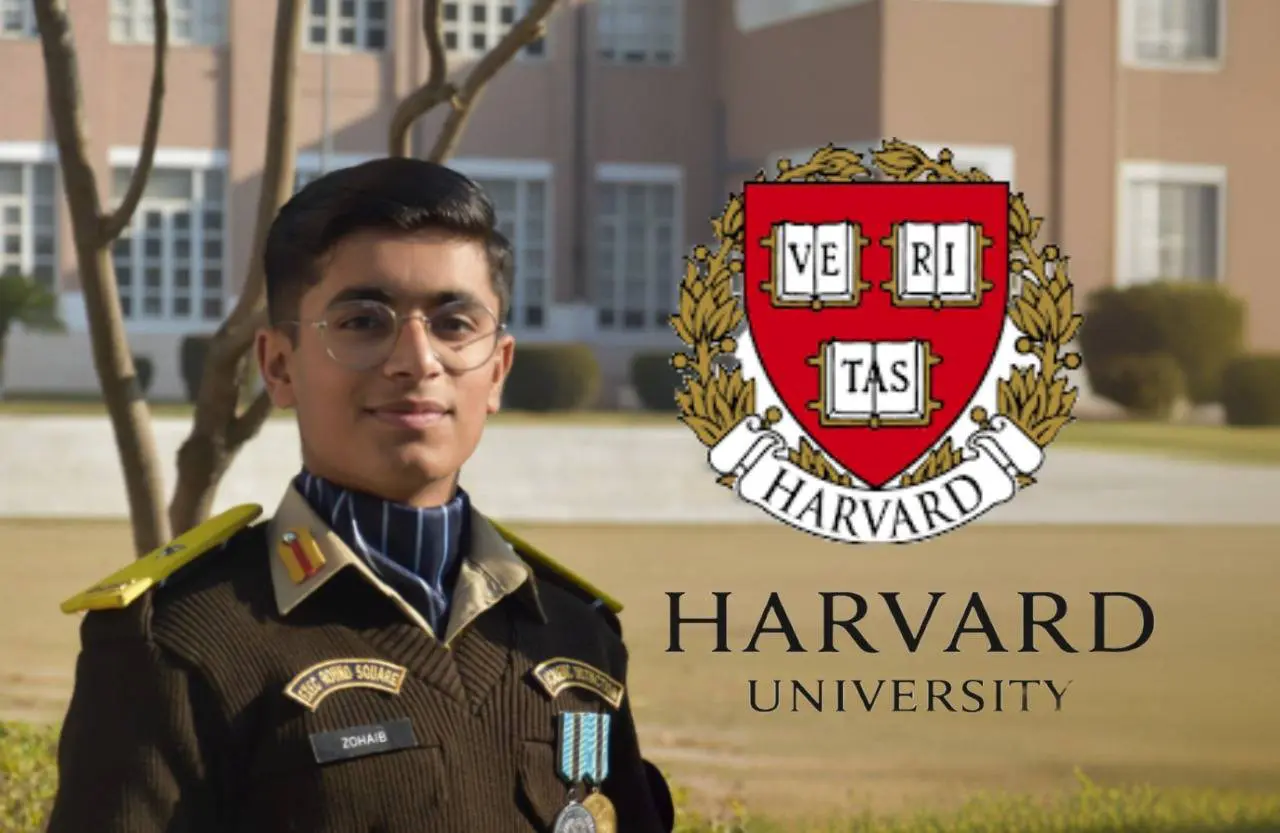 Cadet College Hasanabdal Alumnus Accepted to Harvard
