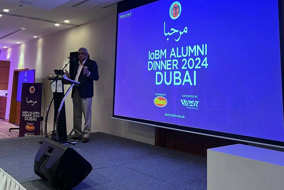 IoBM Hosts Alumni Reunion Dinner in Dubai