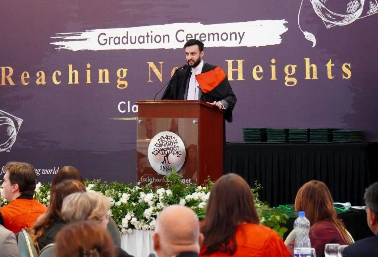 Ibrahim Hasan Murad Inspires Graduates at Choueifat