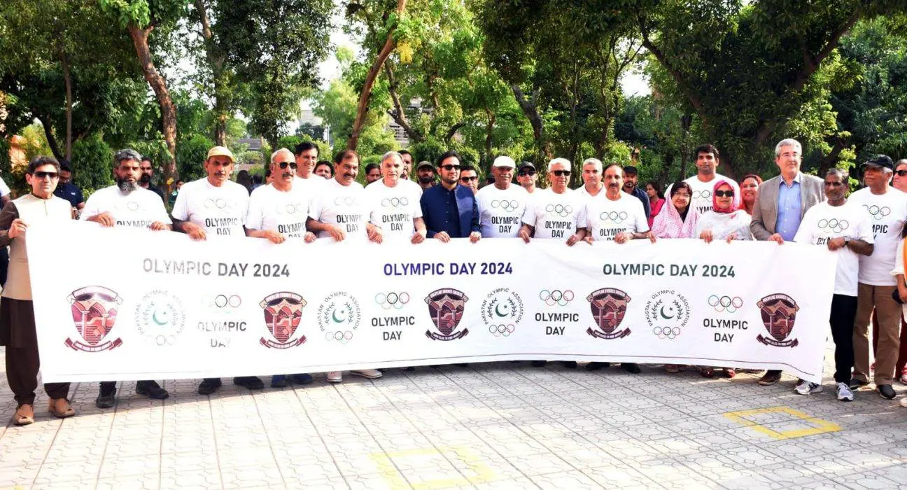 LCWU Commemorates Olympic Day 2024