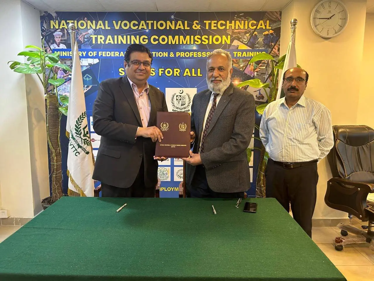 RIPHAH and NAVTTC Sign MoU
