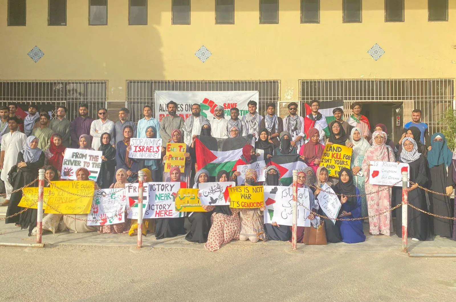 UoK Students Hold Solidarity Event for Palestine