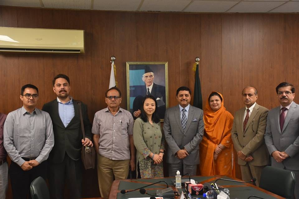 ADB Delegation Visits TEVTA Secretariat