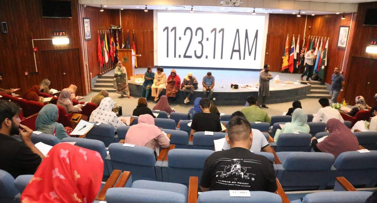 ICCBS Successfully Holds Admission Test