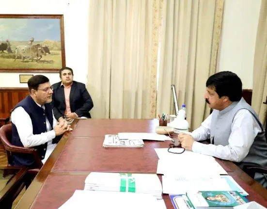 VC Sargodha University Meets Governor Punjab