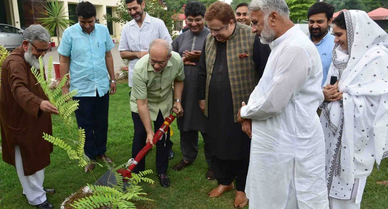 PU Launches Tree Plantation Drive
