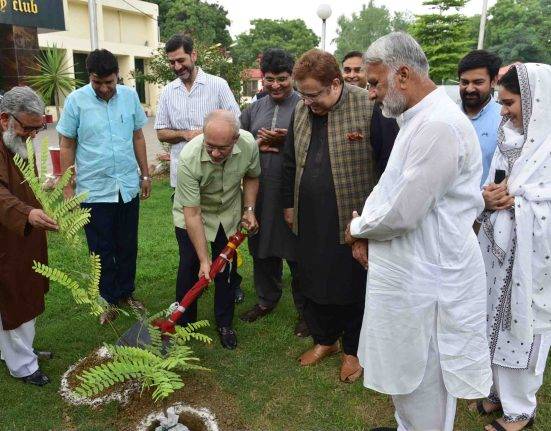 PU Launches Tree Plantation Drive