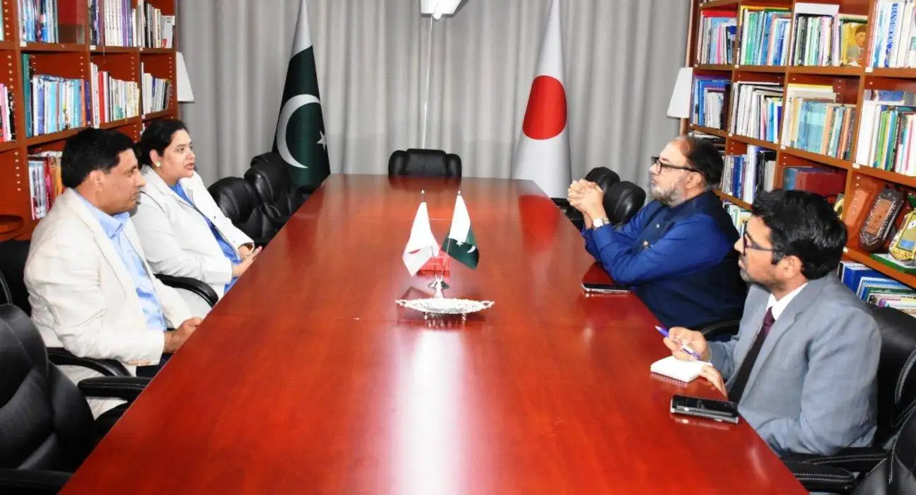 Dr Lubna calls on Pakistani Ambassador in Japan