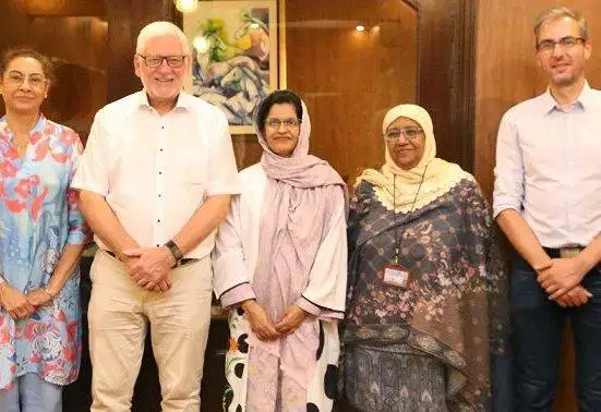 German Scientists Visit ICCBS
