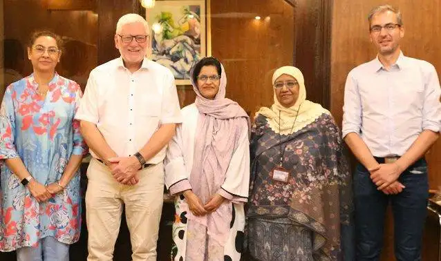 German Scientists Visit ICCBS