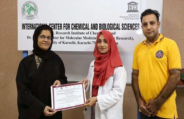 Poster Award at Commonwealth Chemistry Event