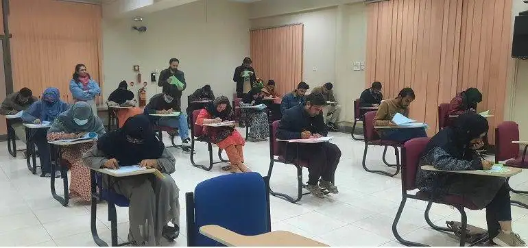 ICCBS Conducts PhD Entrance Test 2024