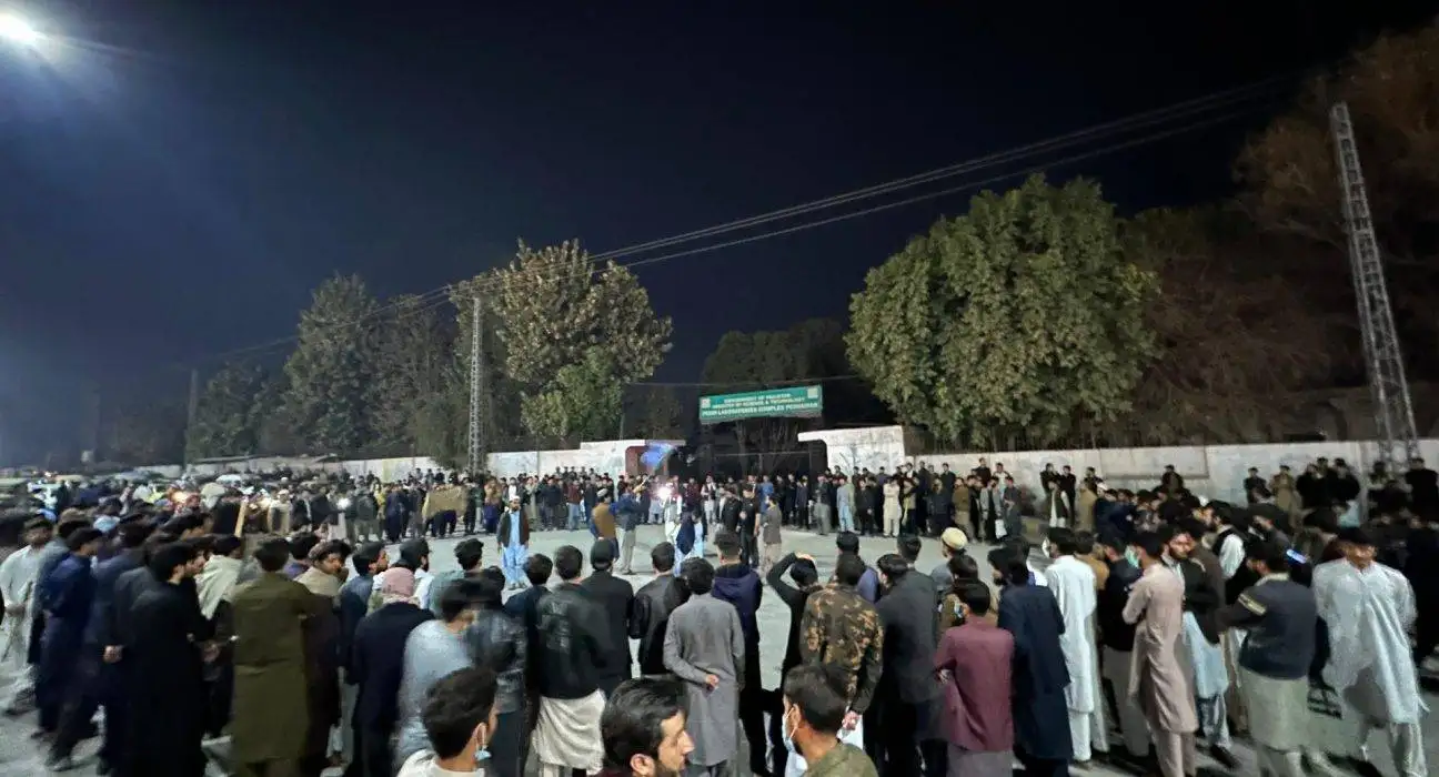 Clash at Peshawar University