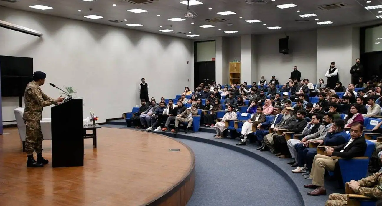 DG ISPR at LUMS