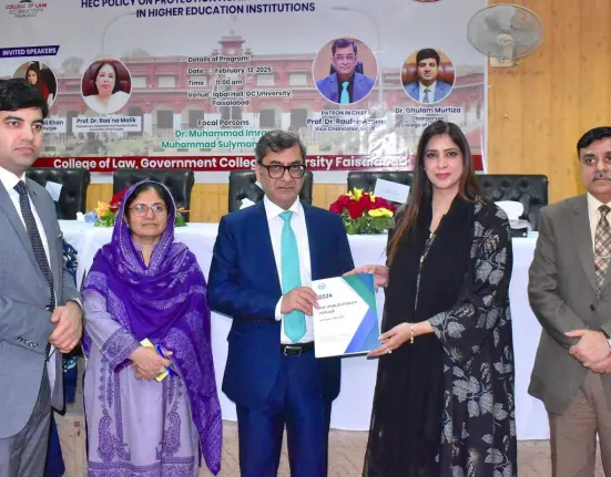 GCUF Holds Seminar on Anti-Harassment Policy