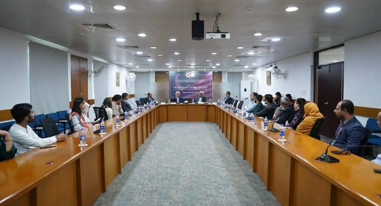 IoBM Hosts Insightful Debate on Trump