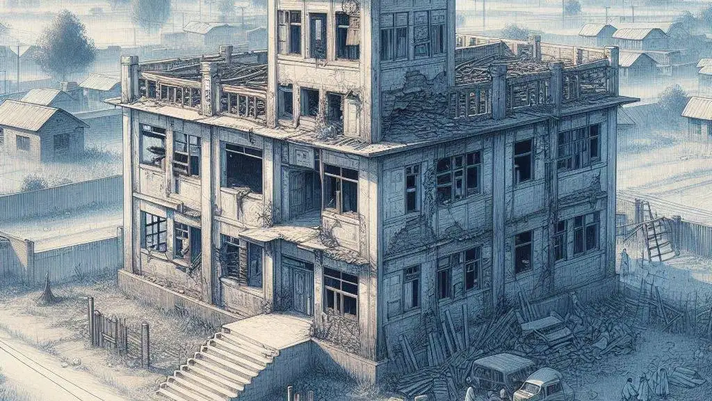 Government Girls School in Kot Ishaq Left to Decay