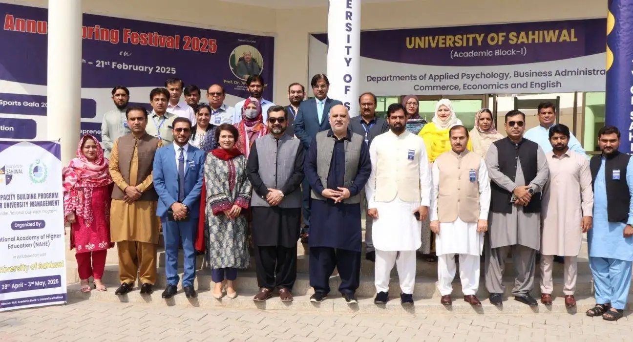 Sahiwal University Wraps Up 5-Day NAHE Training