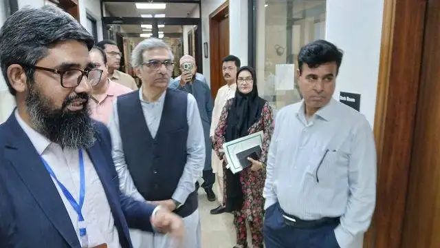 Sindh Health Secretary Lauds ICCBS Forensic Lab