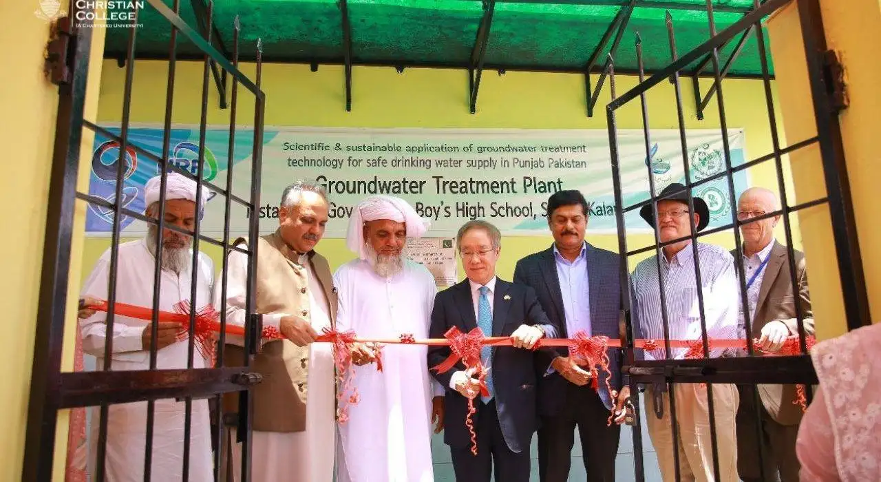 FCCU and Korea Launch Water Purification Project