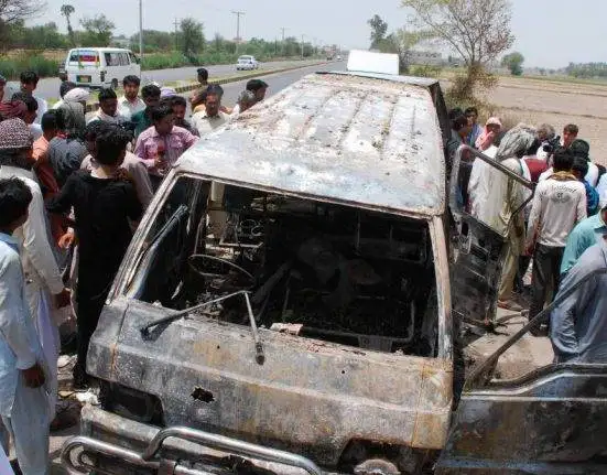 Two Students Dead in College Van Fire