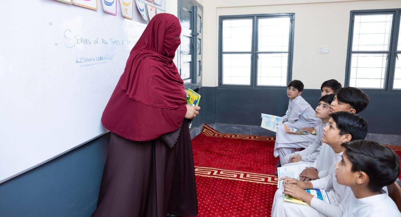 KP Launches Double-Shift School System